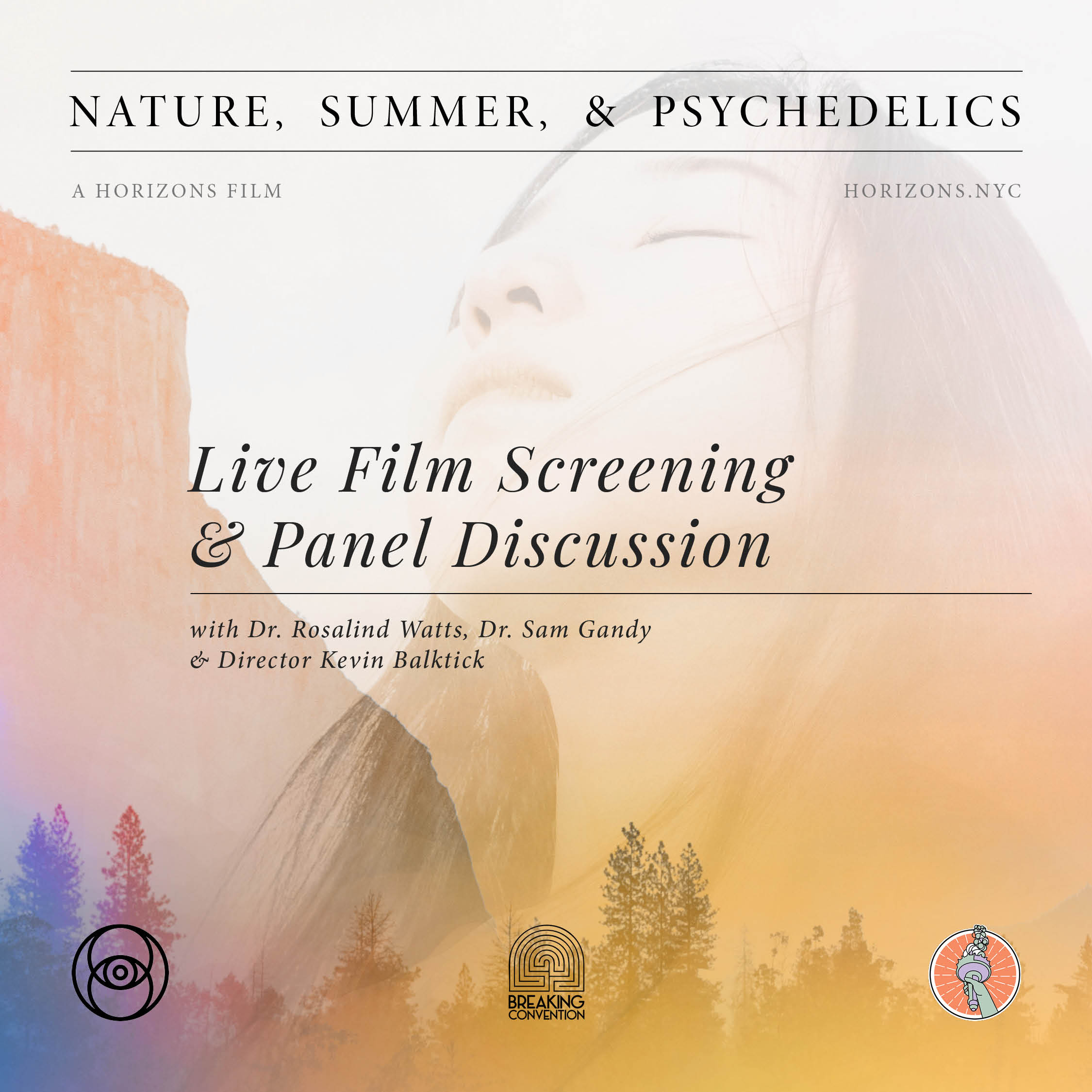 Nature, Summer & Psychedelics: Live Screening & Panel Discussion